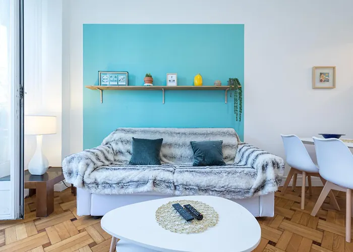 アパート Promenade Des 2 Bdr Large Terrace ニース