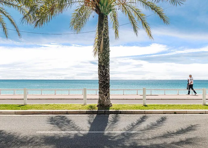Promenade Des 2 Bdr Large Terrace アパート ニース